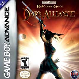 Baldurs Gate: Dark Alliance - GBA - Used