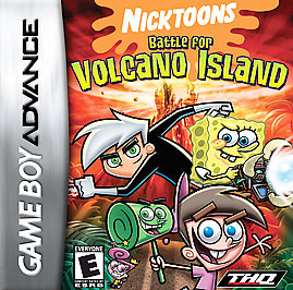 Nicktoons: Battle For Volcano Island - GBA - Used