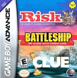 Risk / Battleship / Clue - GBA - Used