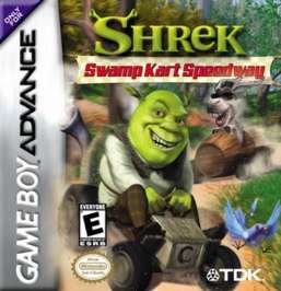 Shrek Swamp Kart Speedway - GBA - Used