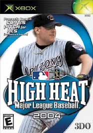 High Heat Major League Baseball 2004 - XBOX - Used