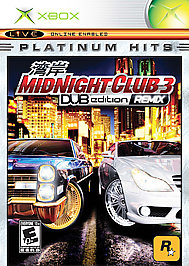 Midnight Club 3: DUB Edition Remix - XBOX - Used