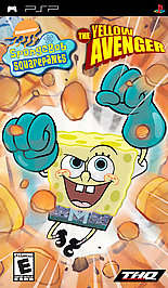 SpongeBob SquarePants: The Yellow Avenger - PSP - Used