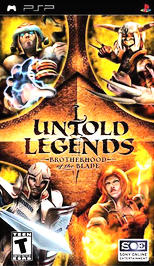 Untold Legends: Brotherhood of the Blade - PSP - Used