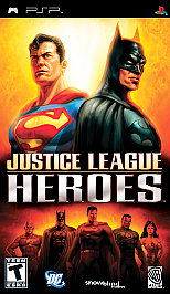 Justice League Heroes - PSP - New