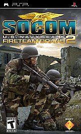SOCOM: U.S. Navy SEALs Fireteam Bravo 2 - PSP - New