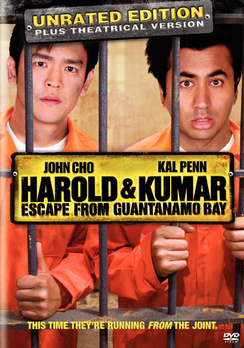Harold & Kumar Escape From Guantanamo - Unrated - DVD - Used