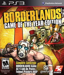Borderlands Game Of The Year - PS3 - New