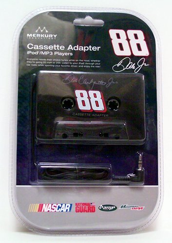 Nascar Cassette Tape Adapter 88 Dale Earnhardt Jr - Music Accessory - New