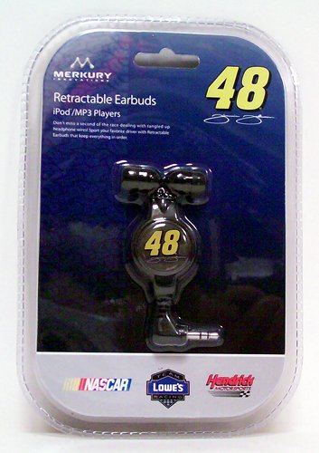 Nascar Earbuds 48 Jimmie Johnson - Music Accessory - New