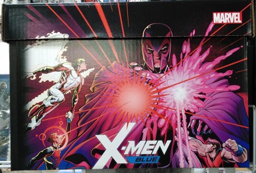 X-Men Blue and Gold Comic Storage Box set