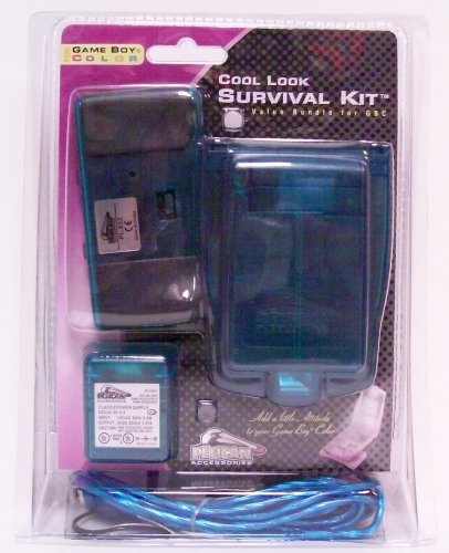 Cool Look Survival Kit for Game Boy Color (blue) - Game Accessory - New