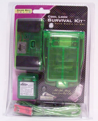 Cool Look Survival Kit for Game Boy Color (green) - Game Accessory - New