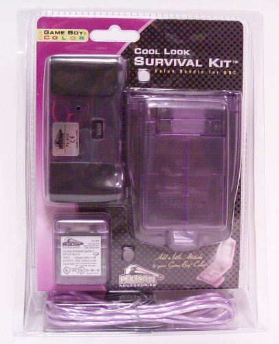 Cool Look Survival Kit for Game Boy Color (purple) - Game Accessory - New