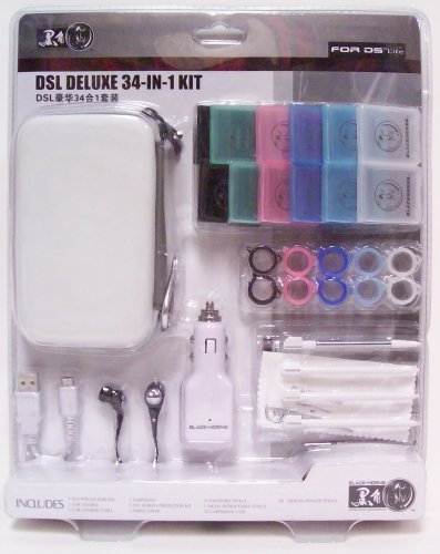 DSL Deluxe 34-in-1 Kit for DS Lite and DSi - Game Accessory - New