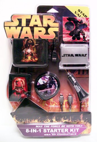 Star Wars 8-in-1 Starter Kit for GBA SP - Game Accessory - New