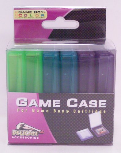 6 Pack Game Cases for Game Boy and Game Boy Color - Game Accessory - New