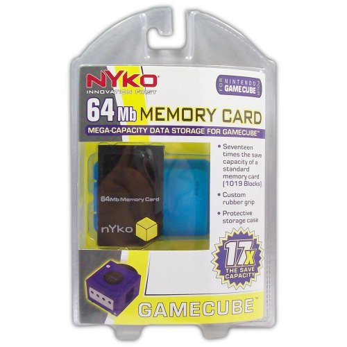 64Mb Memory Card for GameCube - Game Accessory - New