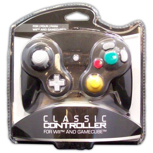Classic Controller for GameCube and Wii (black) - Game Accessory - New