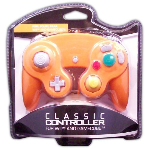 Classic Controller for GameCube and Wii (orange) - Game Accessory - New