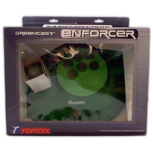 Enforcer Joystick for Dreamcast (Green) - Game Accessory - New