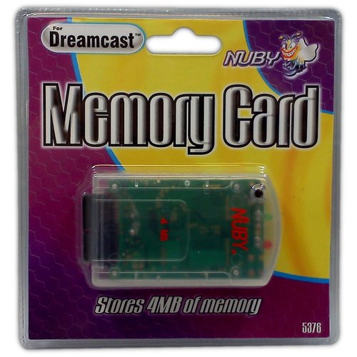 Nuby Memory Card for Dreamcast - Game Accessory - New