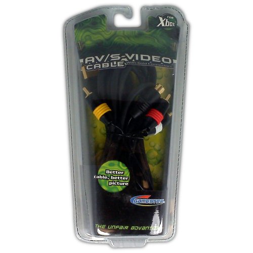 AV/S-Video Cable for XBOX - Game Accessory - New