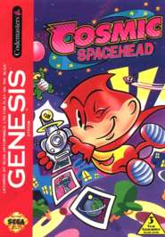 Cosmic Spacehead - Sega Genesis - Used