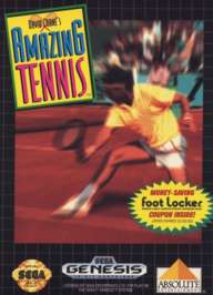 David Crane's Amazing Tennis - Sega Genesis - Used