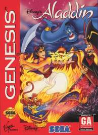 Disney's Aladdin - Sega Genesis - Used
