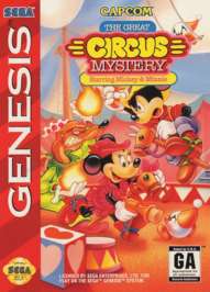Great Circus Mystery Starring Mickey & Minnie - Sega Genesis - Used