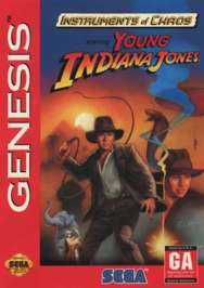 Instruments of Chaos Starring... Young Indiana Jones - Sega Genesis - Used
