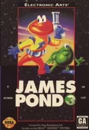 James Pond 3: Operation Starfish - Sega Genesis - Used