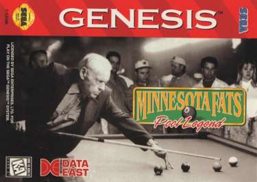 Minnesota Fats: Pool Legend - Sega Genesis - Used