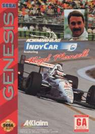 Newman Haas Indy Car featuring Nigel Mansell - Sega Genesis - Used