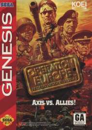 Operation Europe: Path to Victory 1939-45 - Sega Genesis - Used