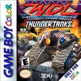 World Destruction League Thunder Tanks - Game Boy Color - Used