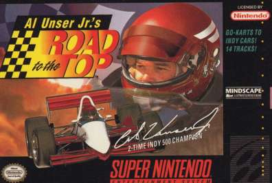 Al Unser Jr's Road to the Top - SNES - Used