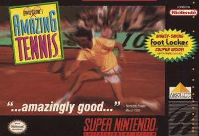 David Crane's Amazing Tennis - SNES - Used
