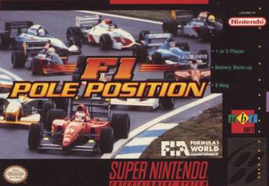 F1 Pole Position - SNES - Used