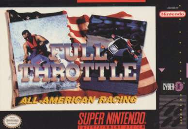 Full Throttle: All-American Racing - SNES - Used