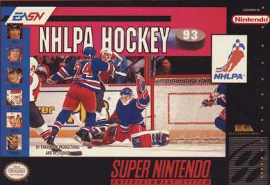 NHLPA Hockey '93 - SNES - Used