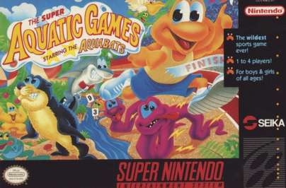 Super Aquatic Games - SNES - Used