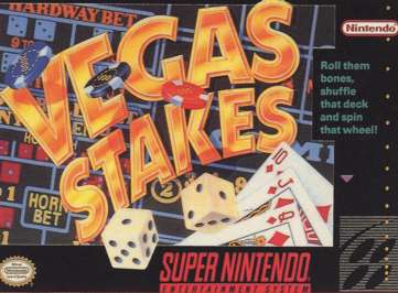 Vegas Stakes - SNES - Used