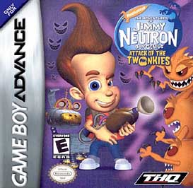 Adventures of Jimmy Neutron, Boy Genius: Attack of the Twonkies - GBA - Used