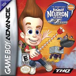 Adventures of Jimmy Neutron, Boy Genius: Jet Fusion - GBA - Used