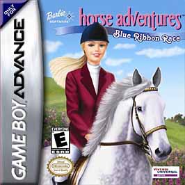 Barbie Horse Adventures: Blue Ribbon Race - GBA - Used