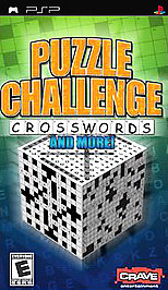 Puzzle Challenge: Crosswords and More! - PSP - Used