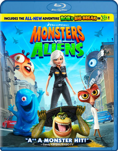 Monsters vs. Aliens - Blu-ray - Used