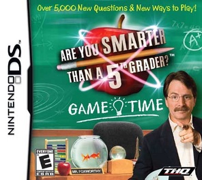 Are You Smarter Than A Fifth Grader Game Time - DS - Used